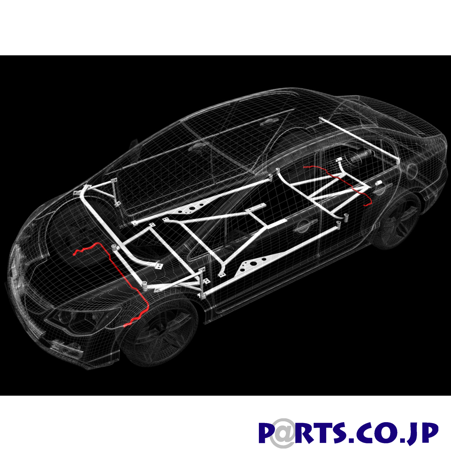 ウルトラレーシング リアメンバーブレース BMW Z4 E85 DU30 2003 01〜2009 05 - 4