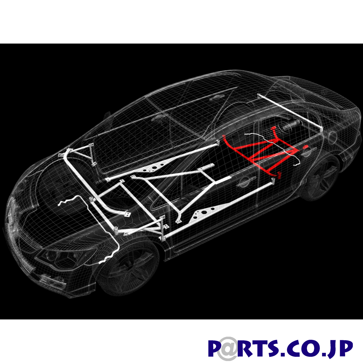 ULTRARACING(ウルトラレーシング) リアメンバーブレース スバル